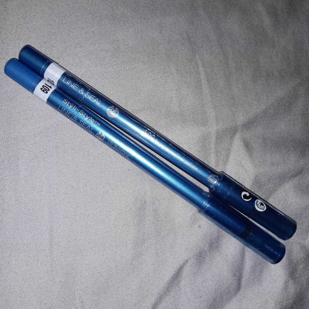 2 New Blue Eyeliner Pencils